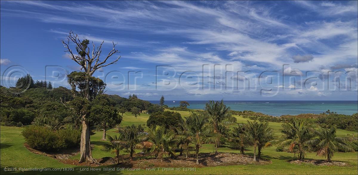 Peter Bellingham Photography Lord Howe Island Golf Course - NSW T (PBH4 00 11798)